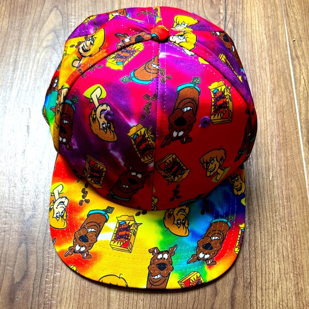 Scooby-Doo Tie Dye Snapback hat multicoloured